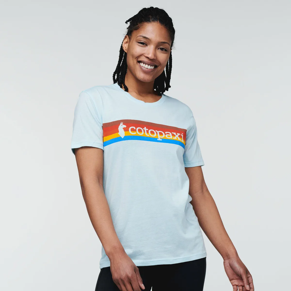 Cotopaxi On The Horizon t-shirt femme Black Iris équitable