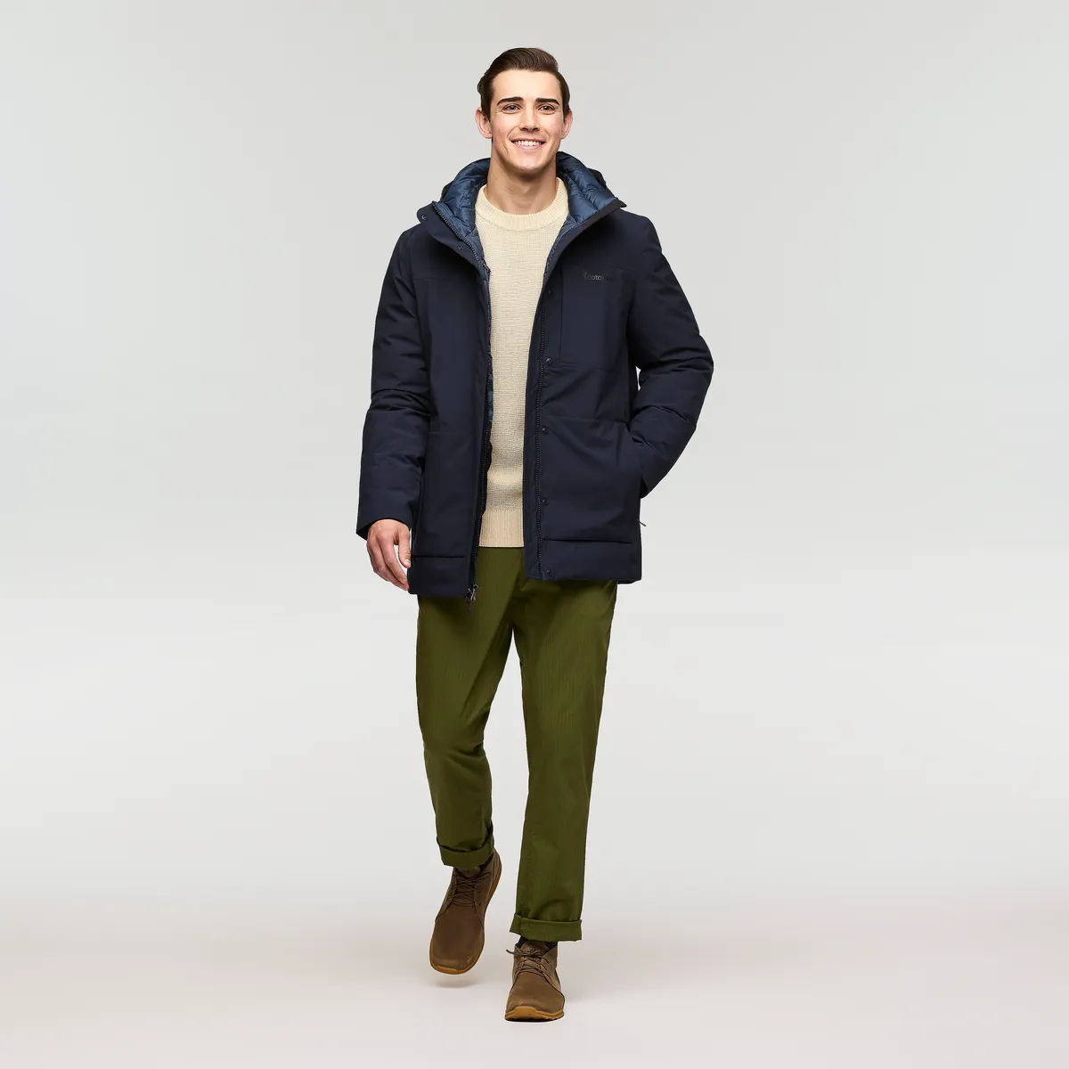 Cotopaxi Calidez parka duvet homme Carbon imperméable