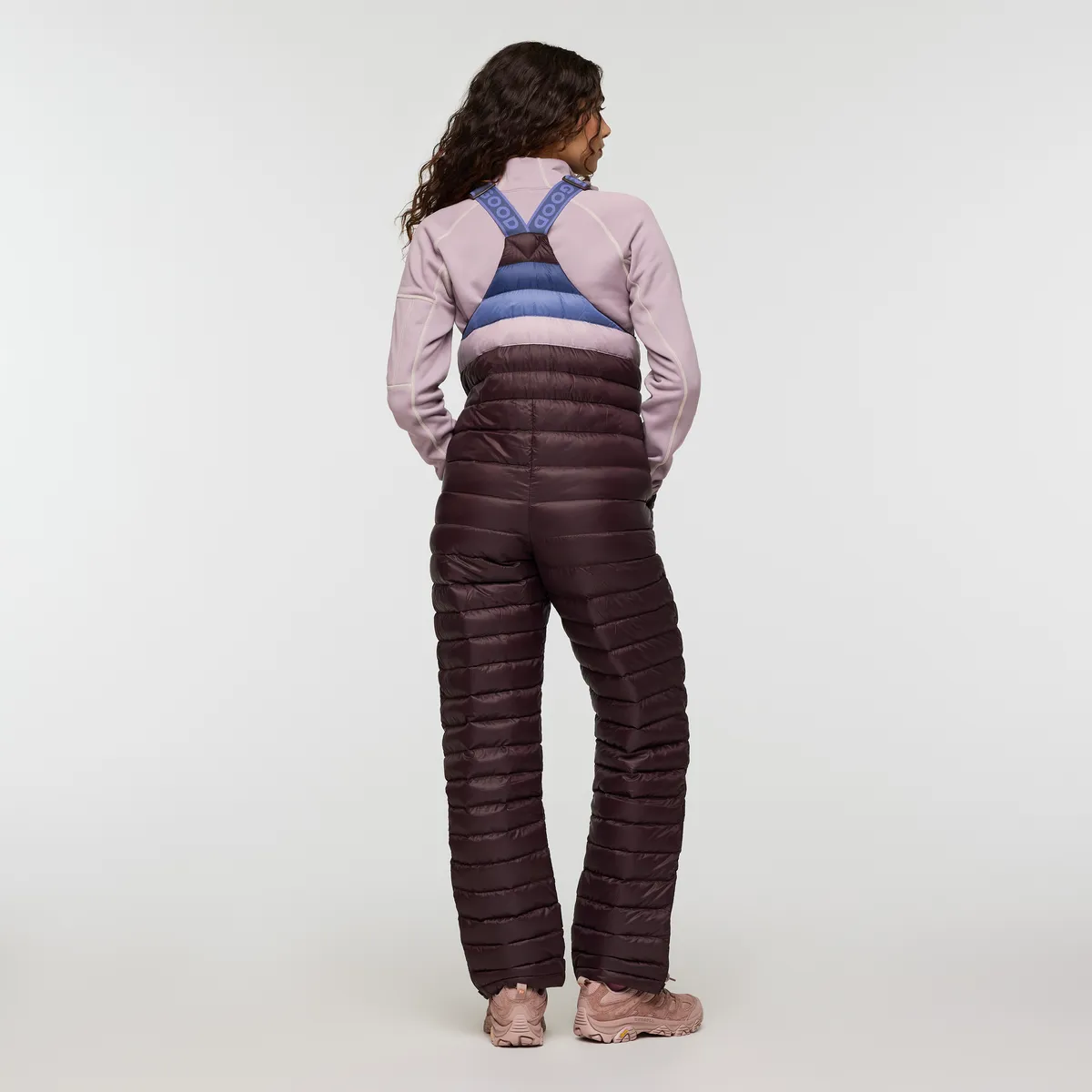Cotopaxi Fuego Down Overall salopette femme Fjord Stripes duvet