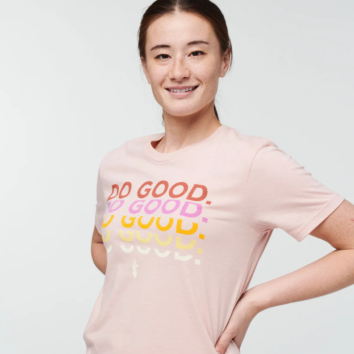 Cotopaxi Do Good Repeat t-shirt femme sable coton doux