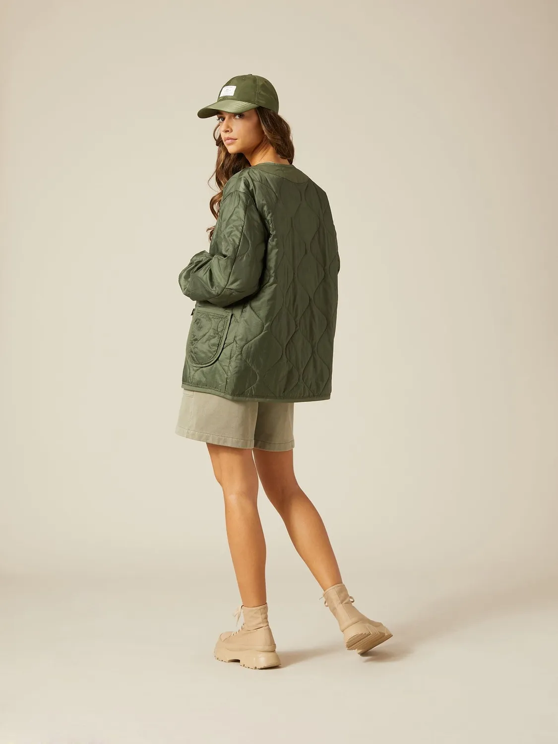 Alpha Industries ALS/92 Liner veste Olive Green matelassée