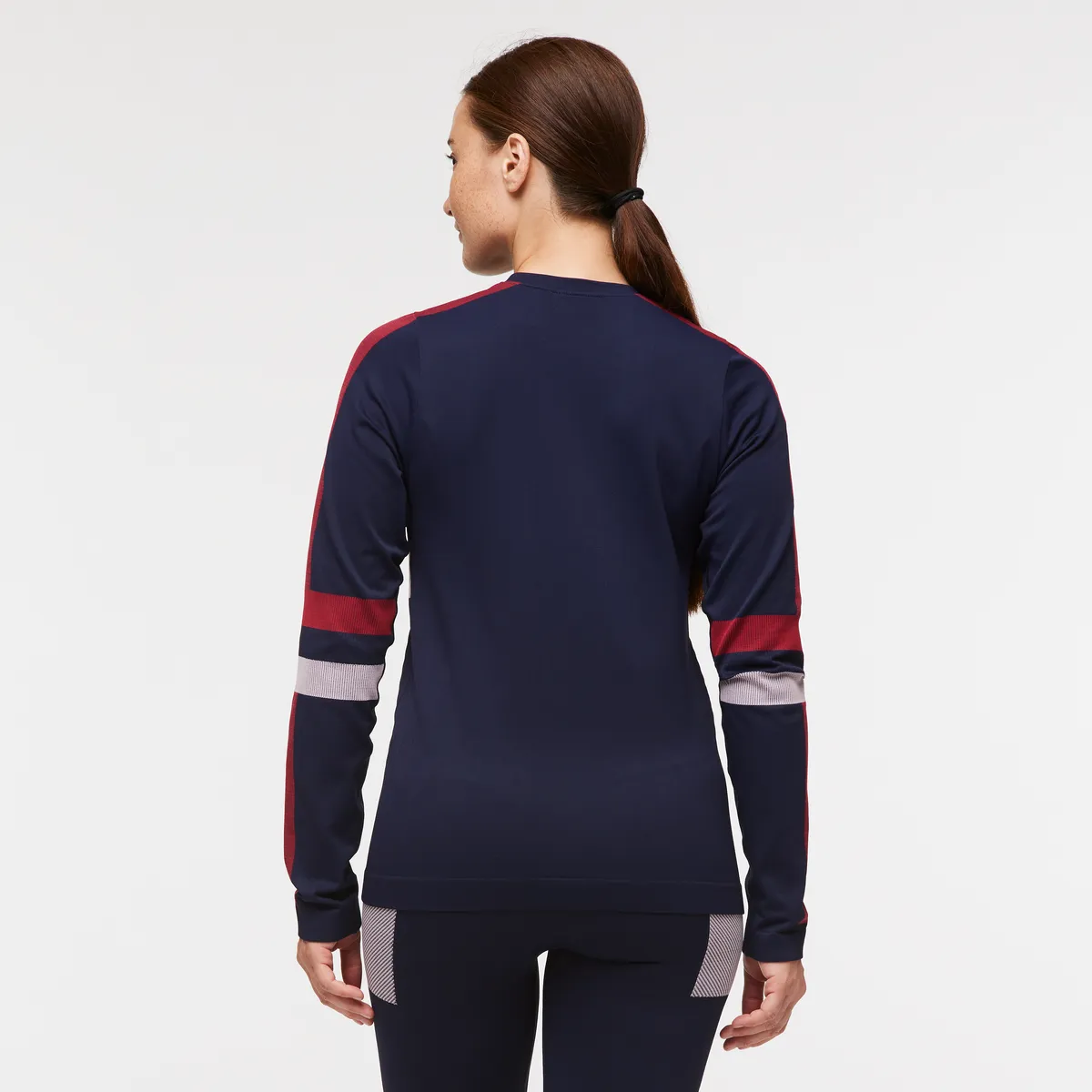 Cotopaxi Debajo sous-pull femme Ink Stripes sans coutures