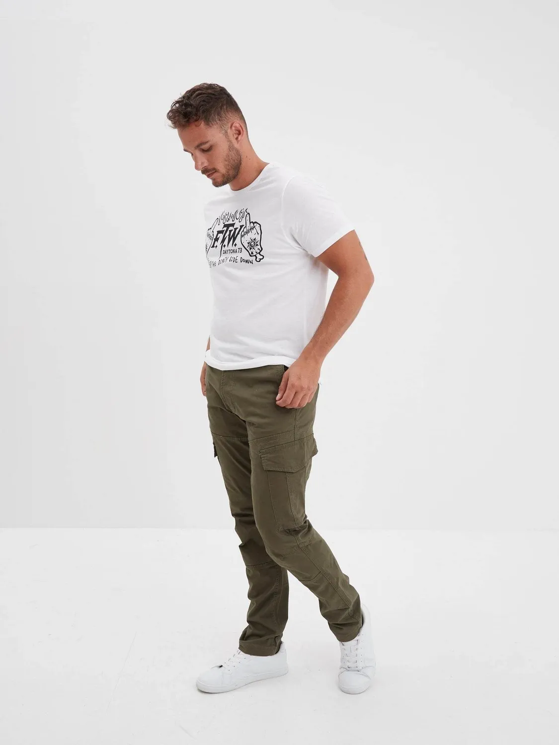 DAYTONA Adare pantalon cargo homme poches latérales