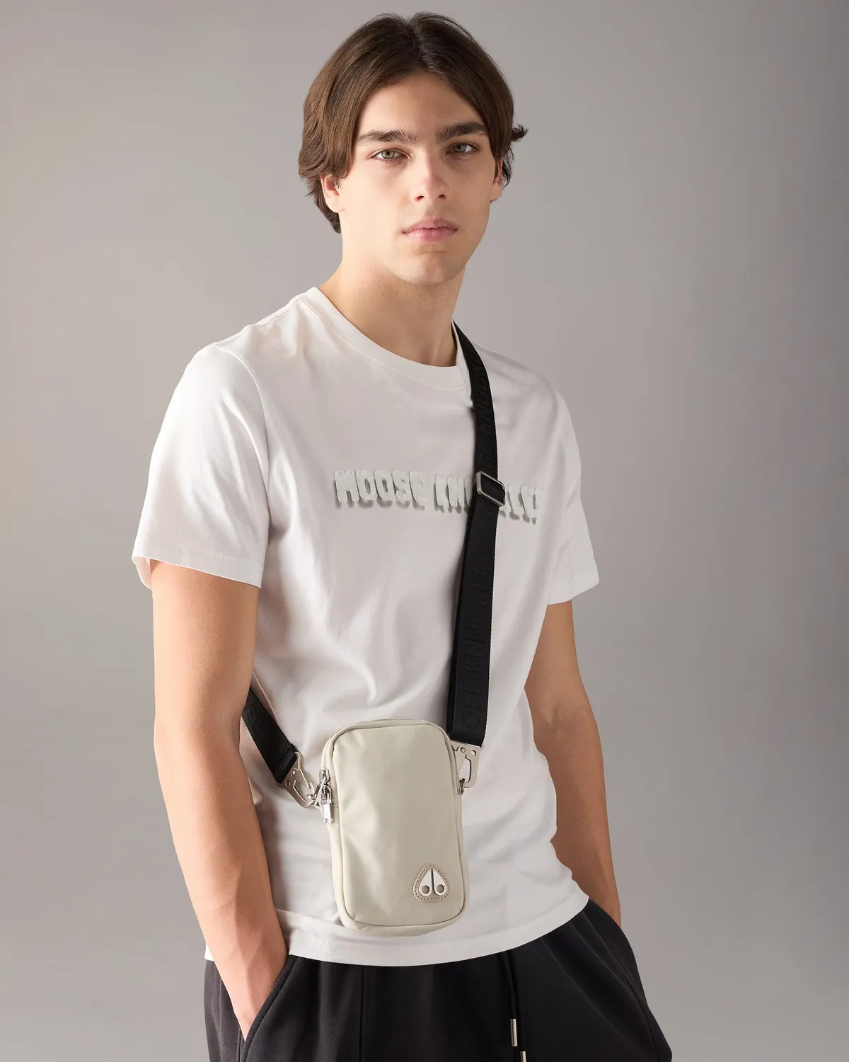 Moose Knuckles Dial Sac Bandoulière Noir Taille Unique