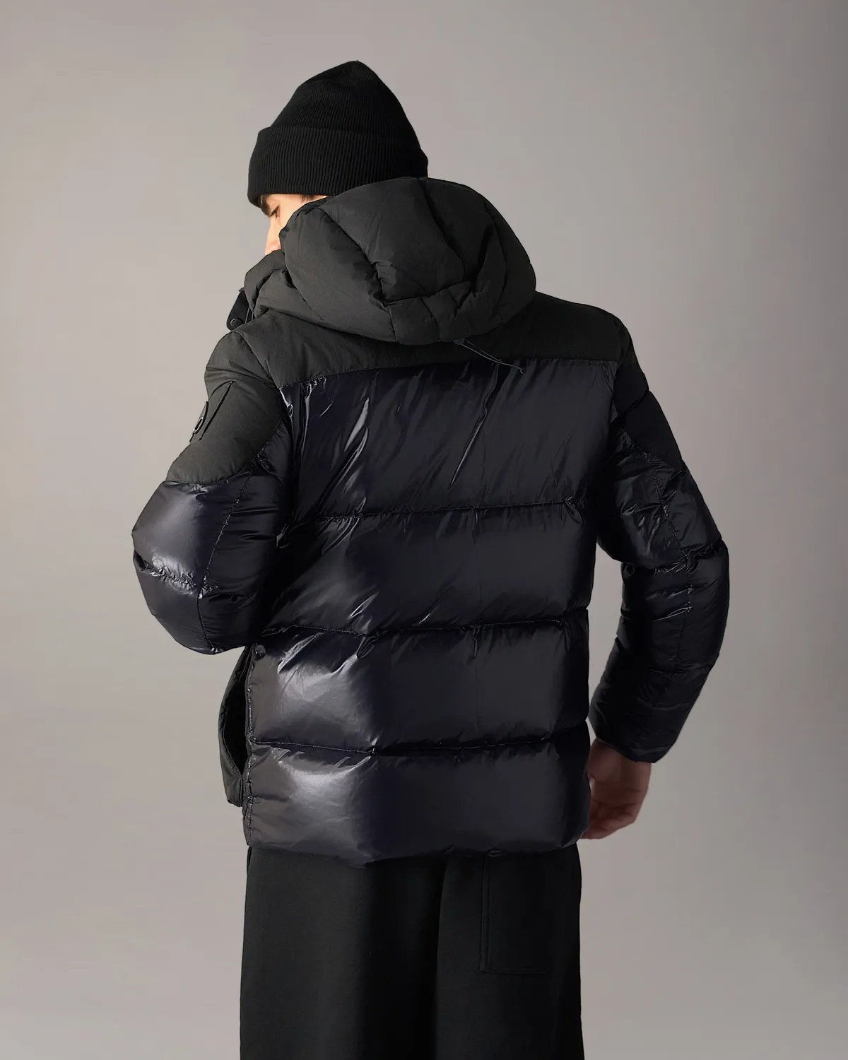 Moose Knuckles Briar 3Q Down puffer noir brillant