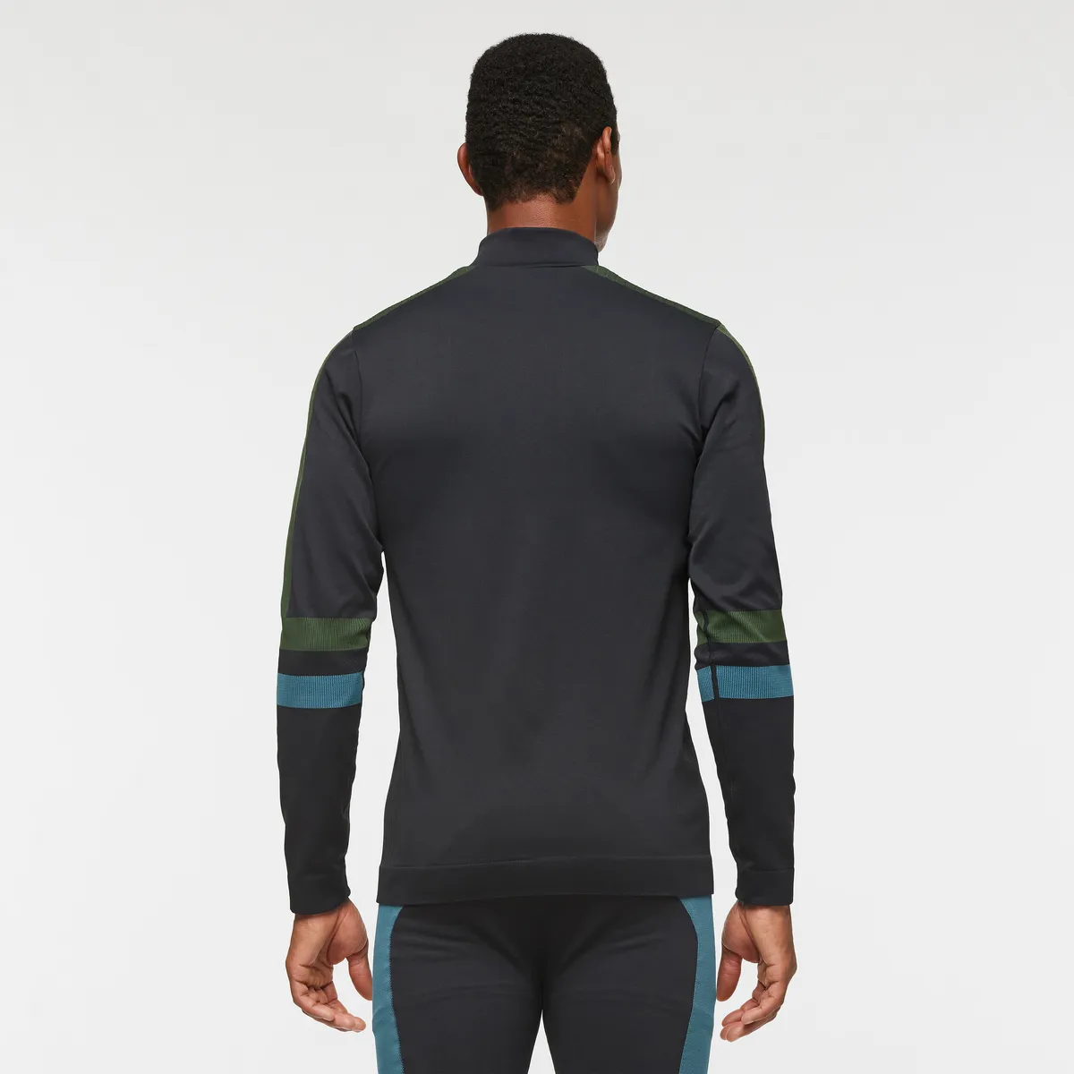 Cotopaxi Debajo sous-couche homme Ink Stripes zippée