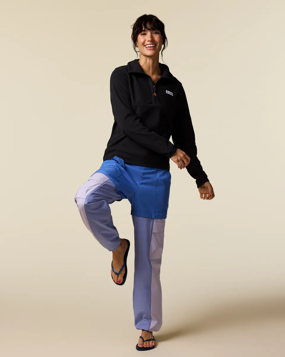 Cotopaxi Amado pull polaire femme Surf demi-zip