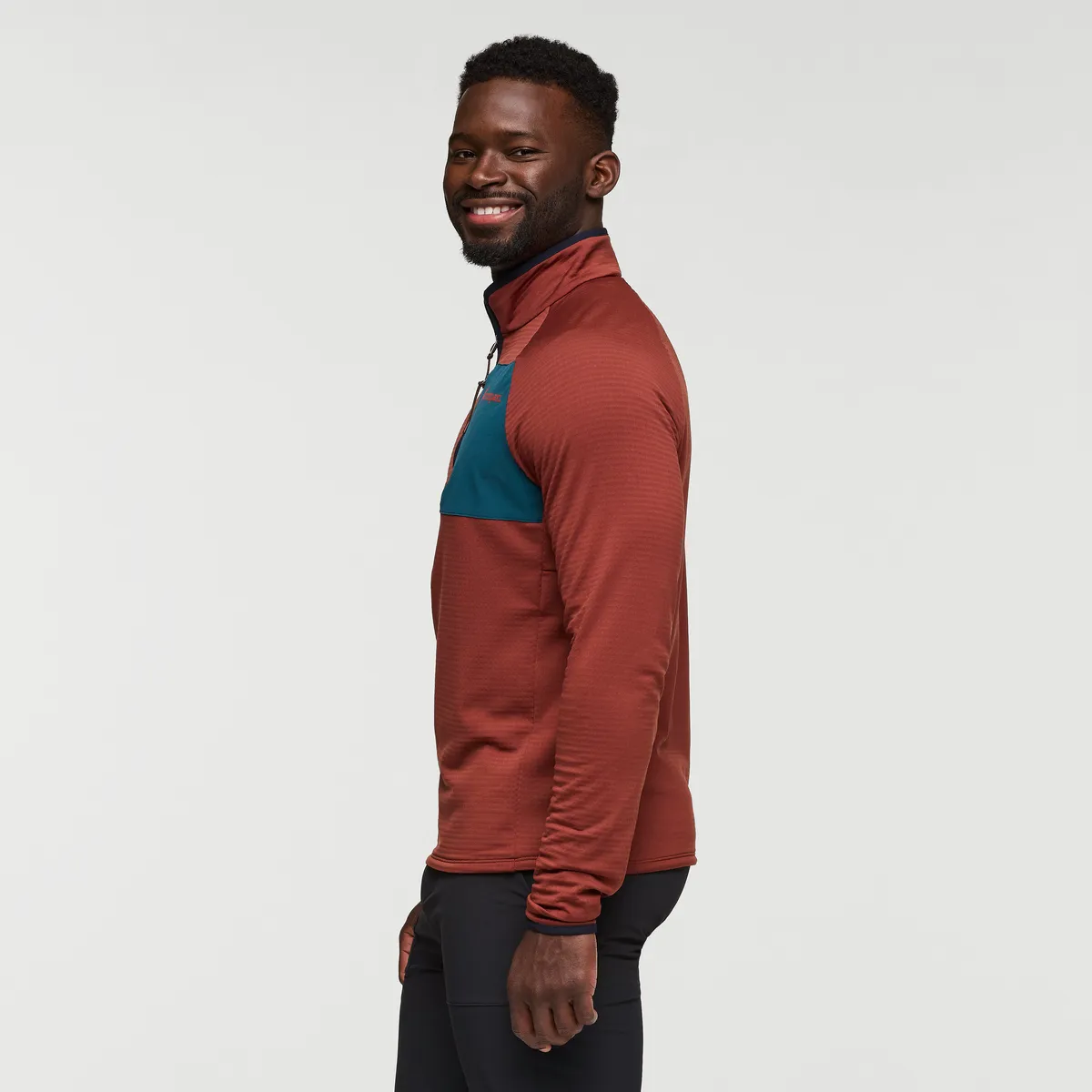 Cotopaxi Otero polaire demi-zip homme Rusty