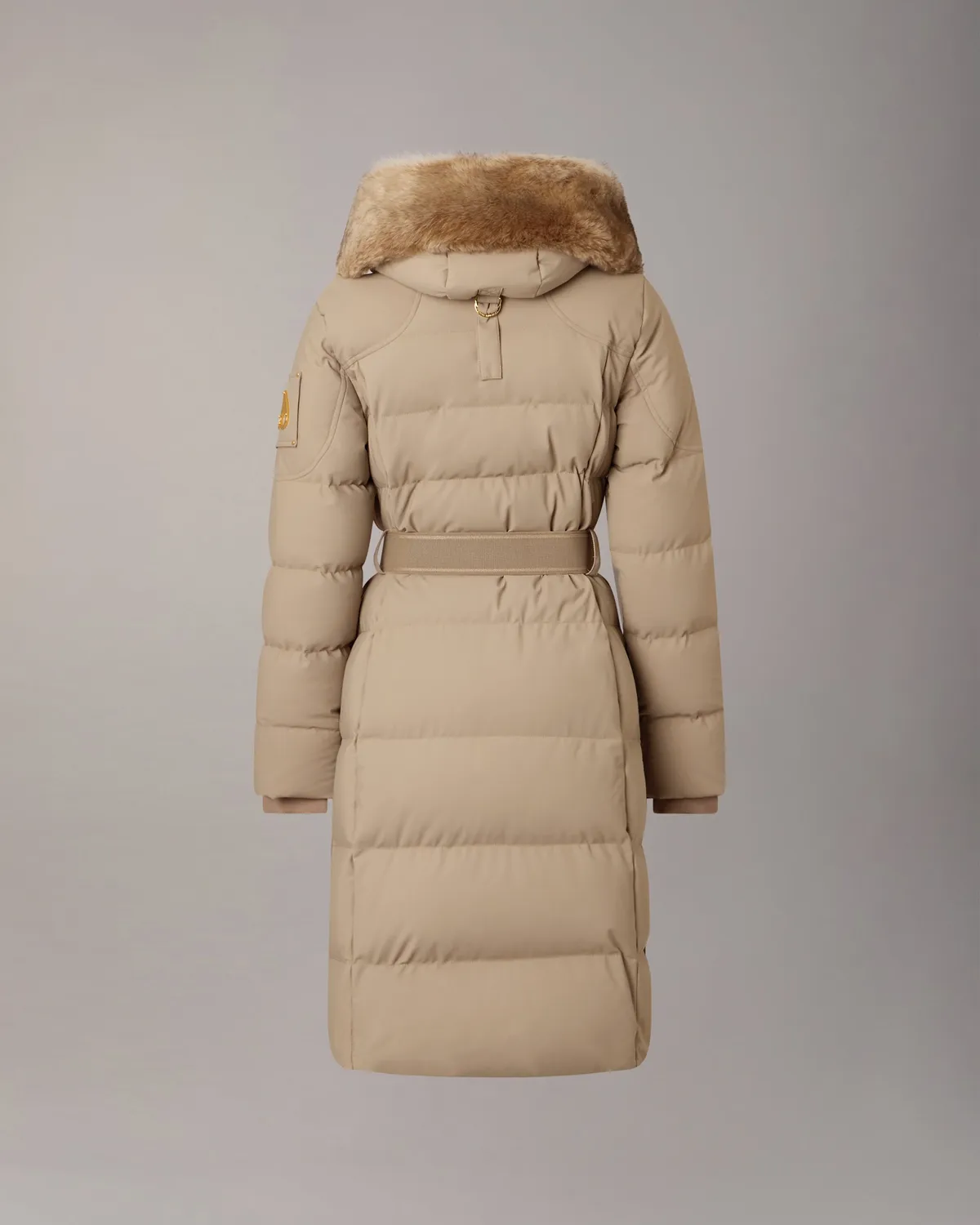 Moose Knuckles Gilded Long Down Parka parka bronze