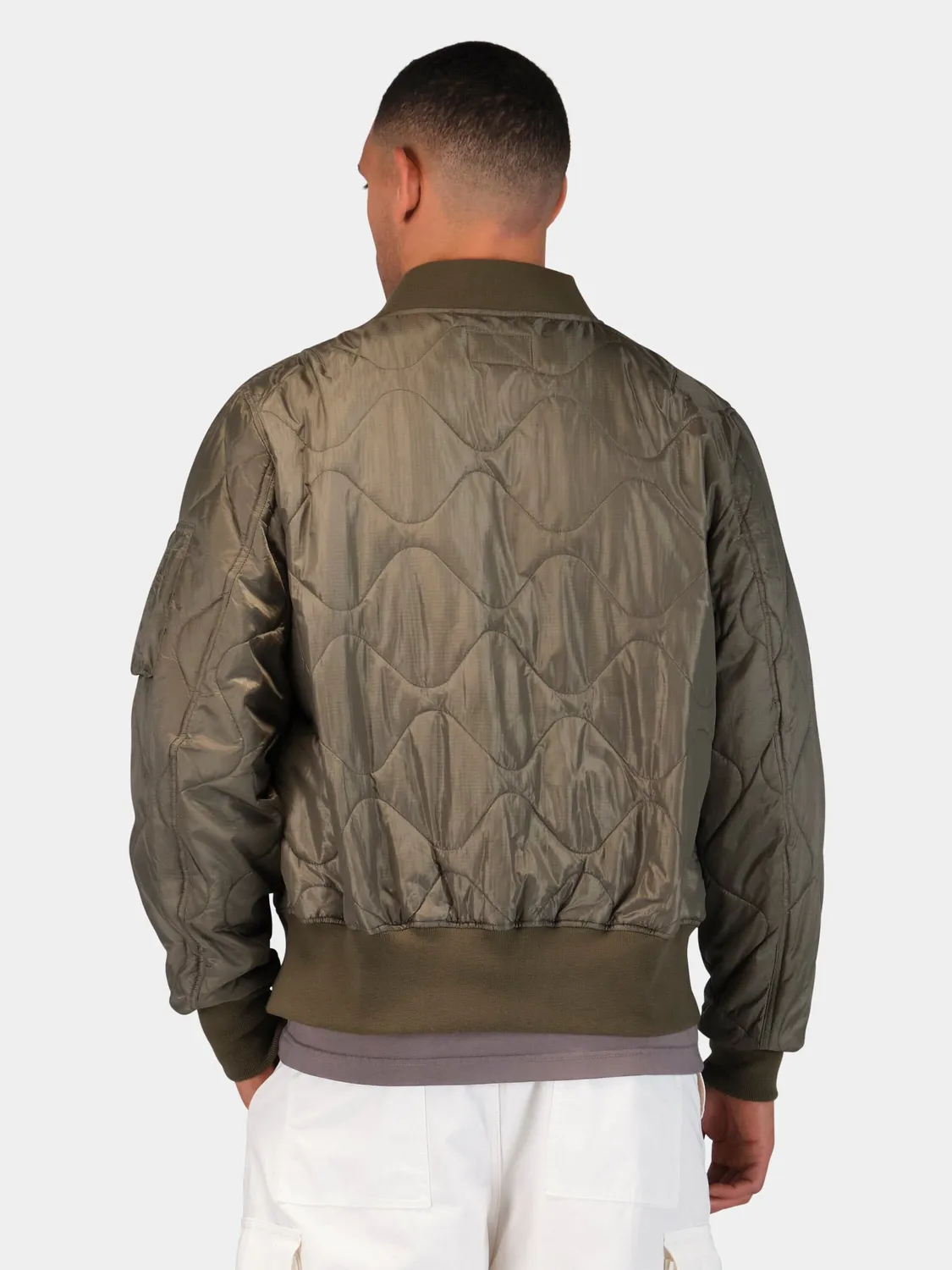Alpha Industries L-2B Relaxed Quilted flight OG-107 Green