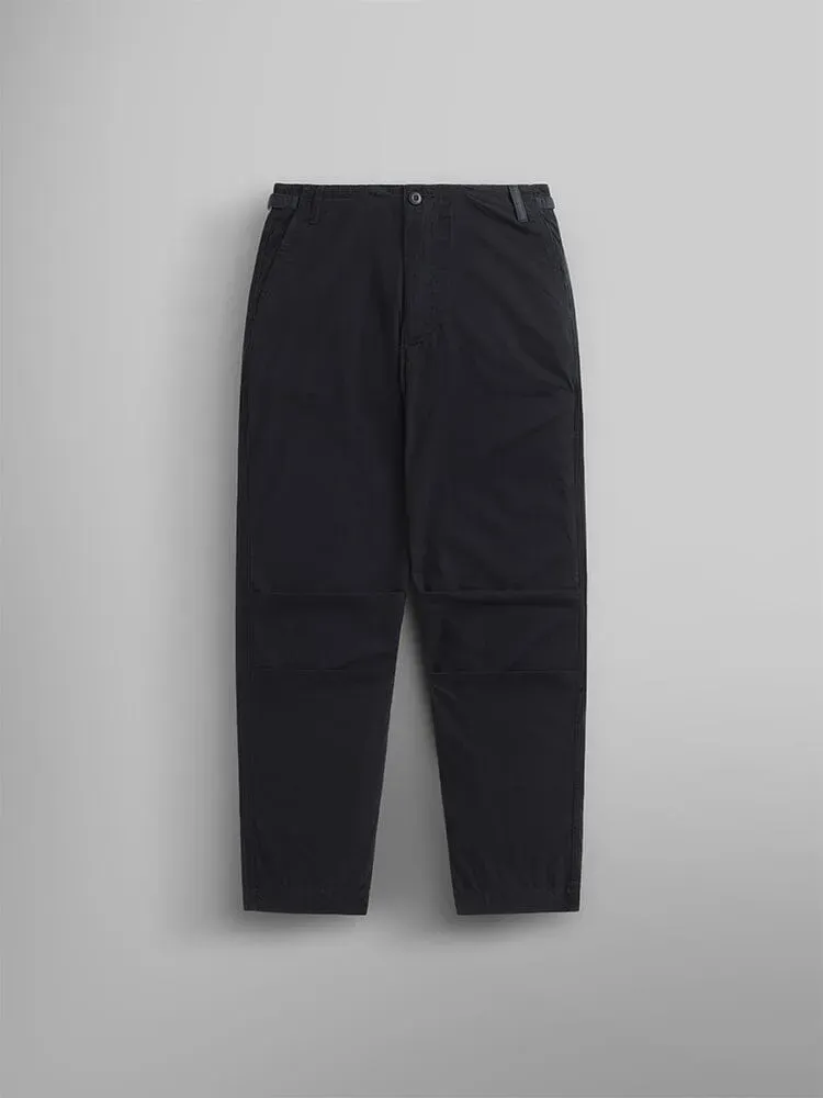 Alpha Industries Barrel pantalon coton noir taille haute femme