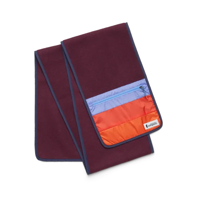 Cotopaxi Teca écharpe polaire poche zippée color-block