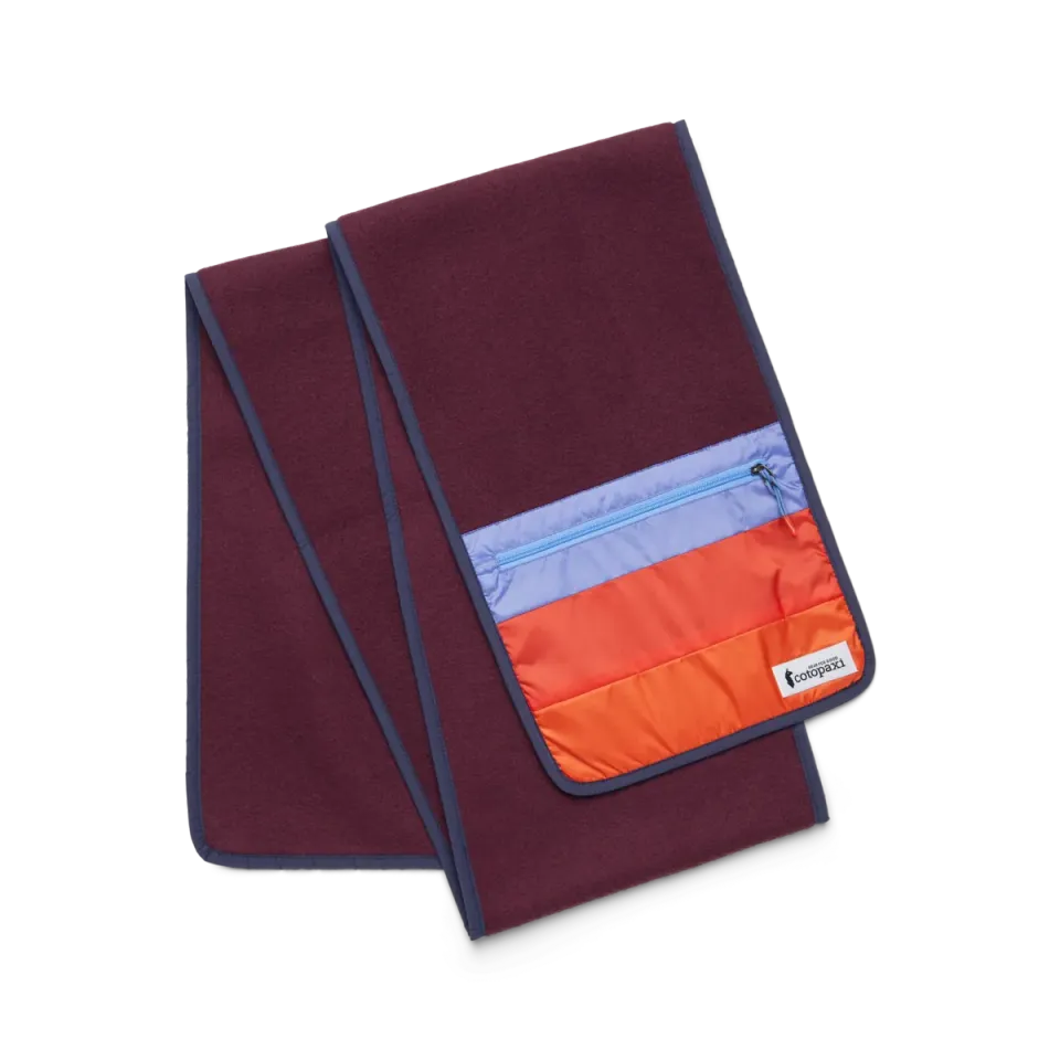 Cotopaxi Teca écharpe polaire poche zippée color-block