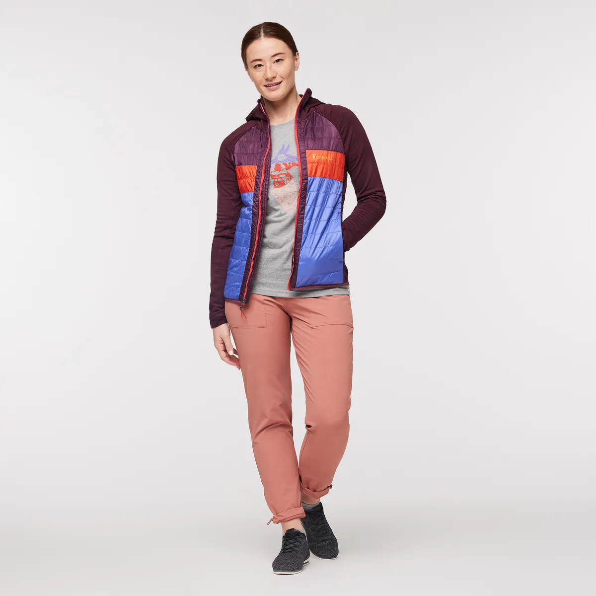 Cotopaxi Capa Hybrid Insulated veste femme Wine Amethyst