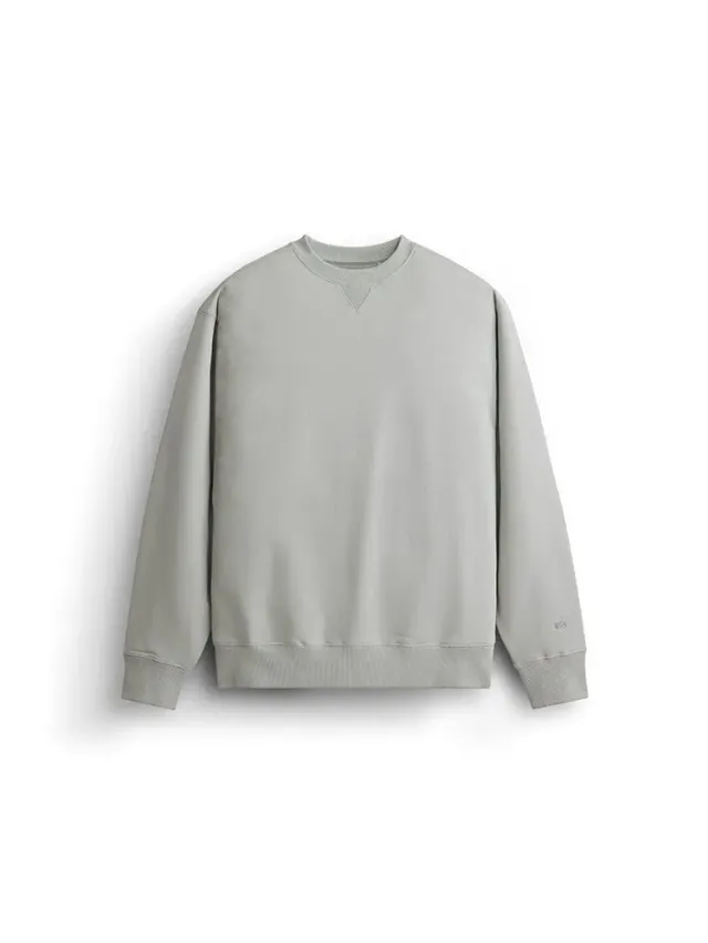 Alpha Industries Essential Gen II sweat Light Gray coton
