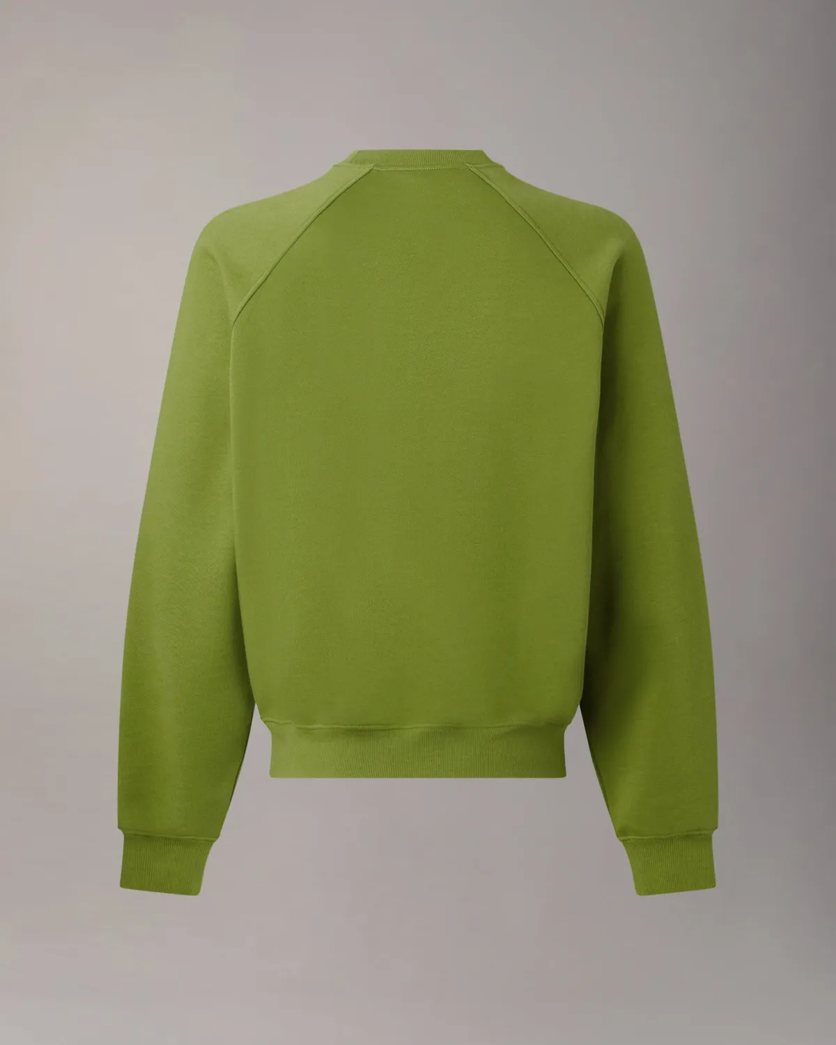 Moose Knuckles Yul sweatshirt col rond vert trèfle molleton