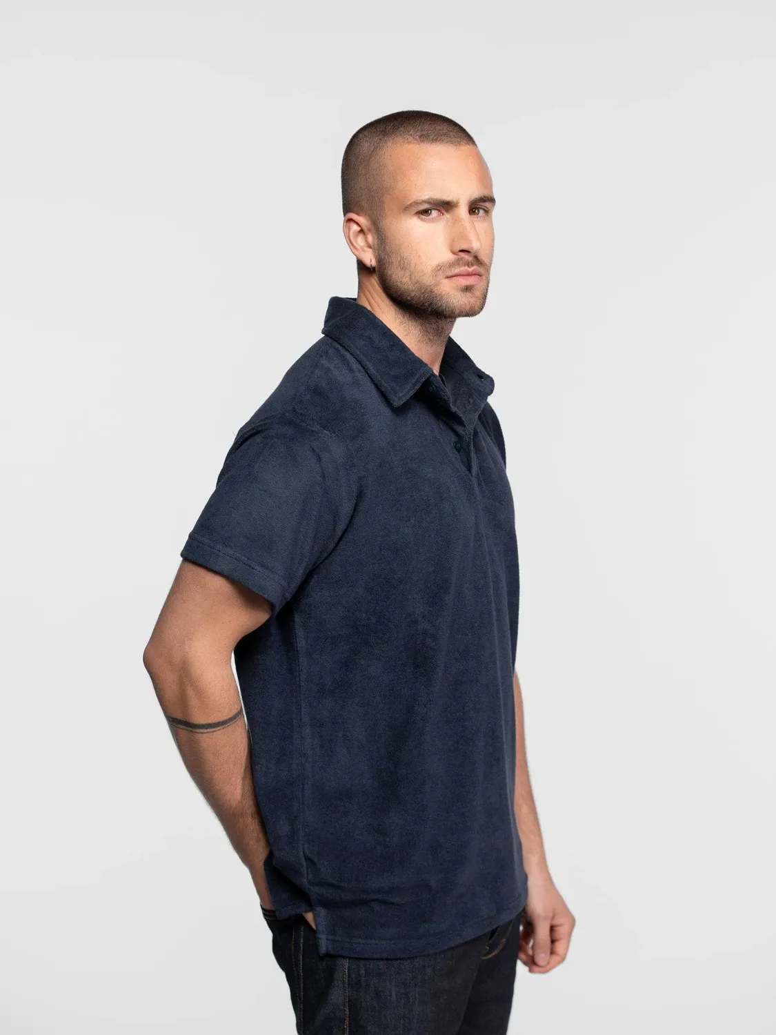 Daytona Brody polo éponge homme corail été