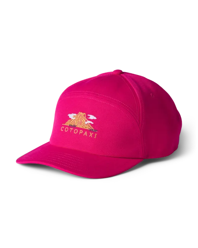 Cotopaxi Volcano casquette 7-panel Pitaya visière