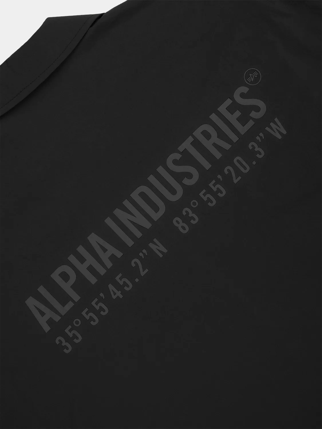 Alpha Industries Coaches veste homme légère noire