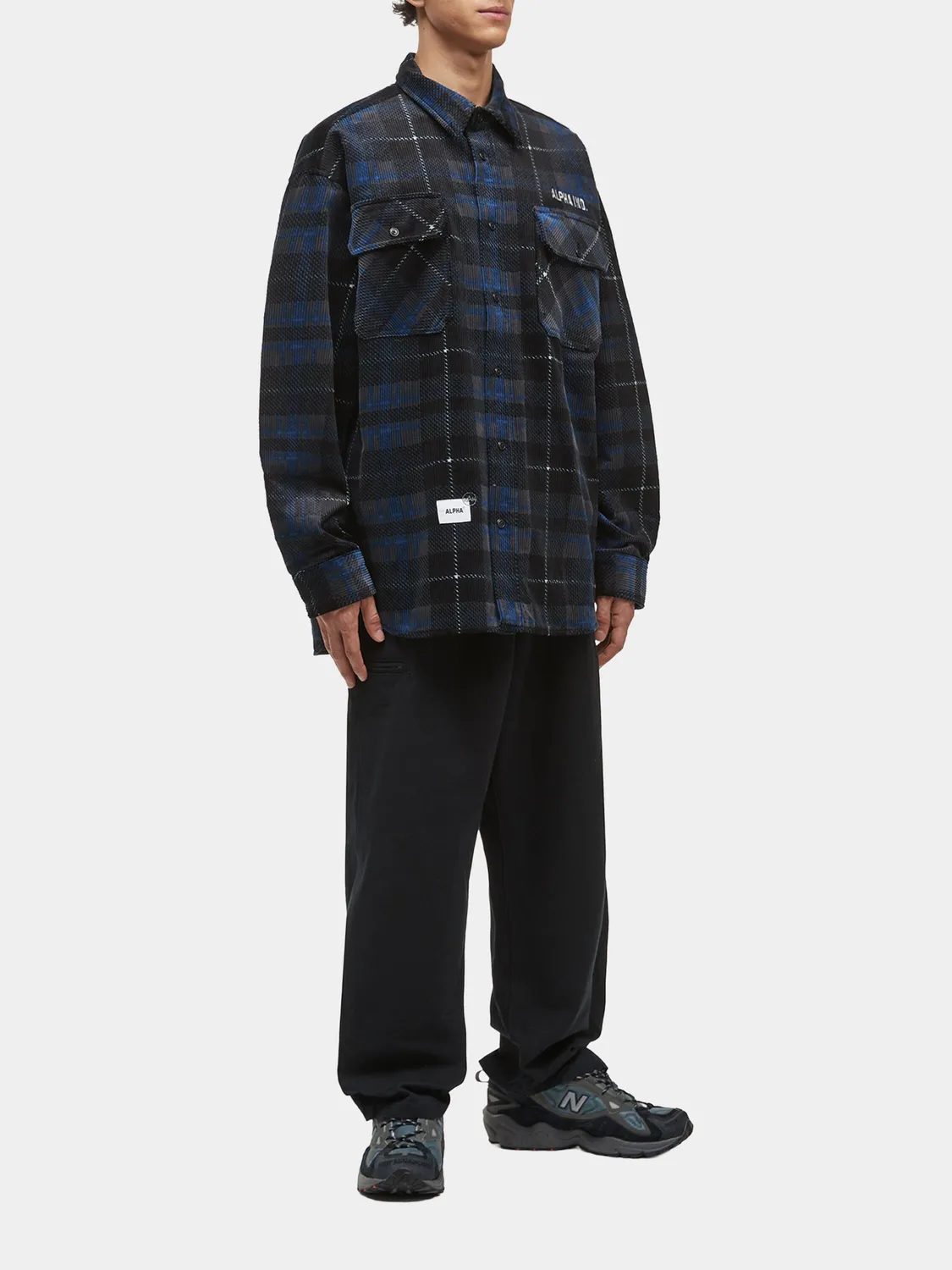 Alpha Industries UNFRM chemise flanelle noire regular