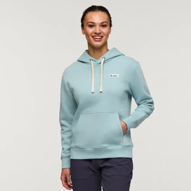 Cotopaxi Llama Patch Pullover Hoodie Sea Spray coton bio