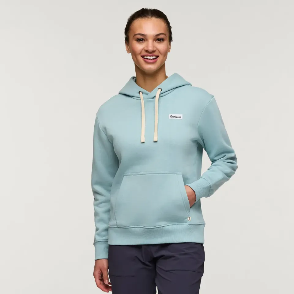 Cotopaxi Llama Patch Pullover Hoodie Sea Spray coton bio