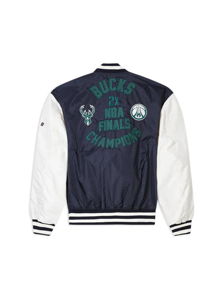 Alpha Industries Bucks New Era L-2B blouson noir