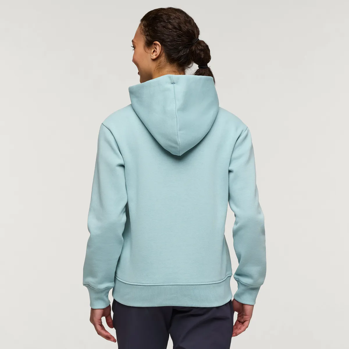 Cotopaxi Llama Patch Pullover Hoodie Sea Spray coton bio