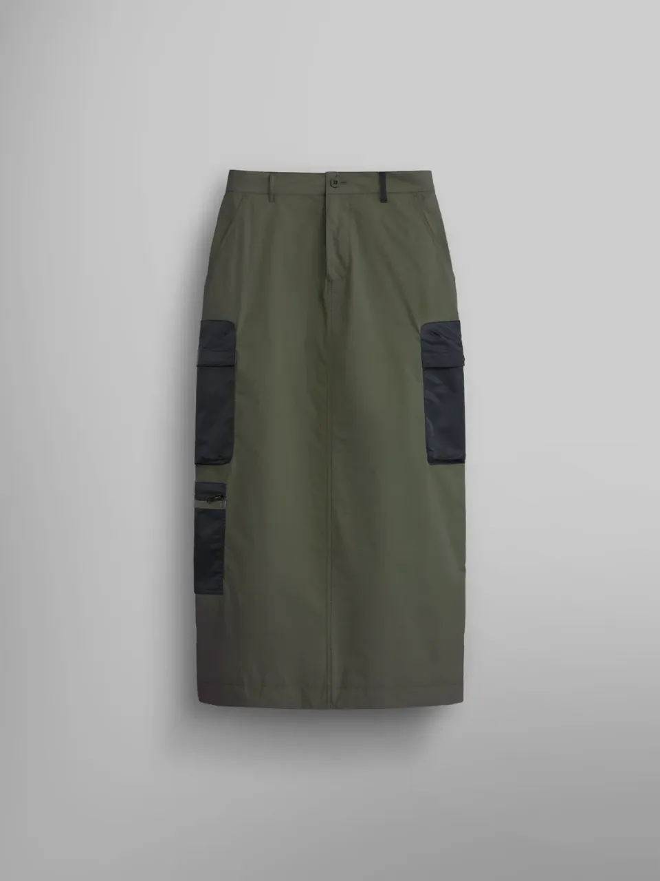Alpha Industries M-65 jupe cargo noire longue
