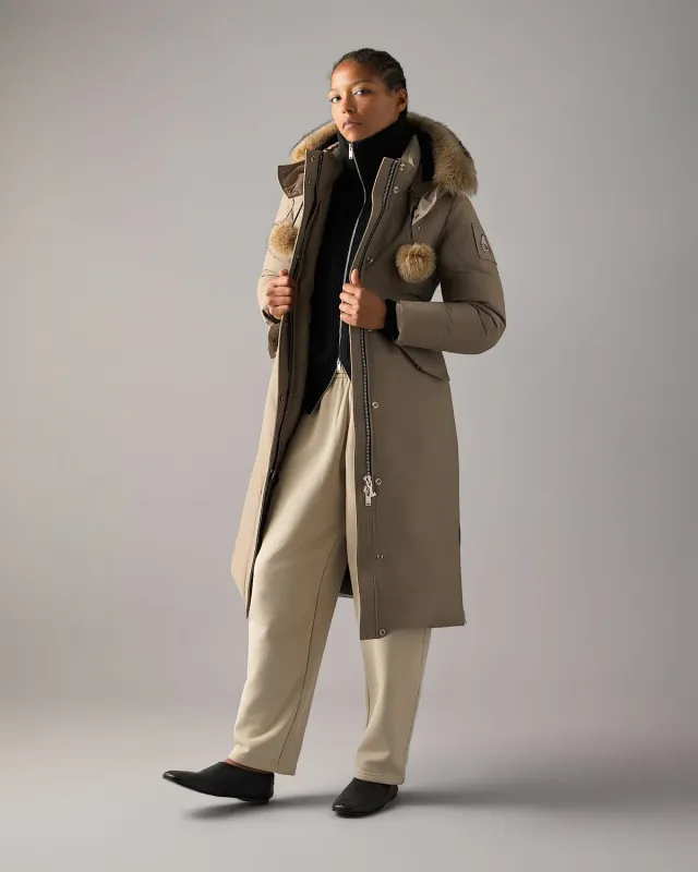 Moose Knuckles Original Stirling Long parka ashen bronze