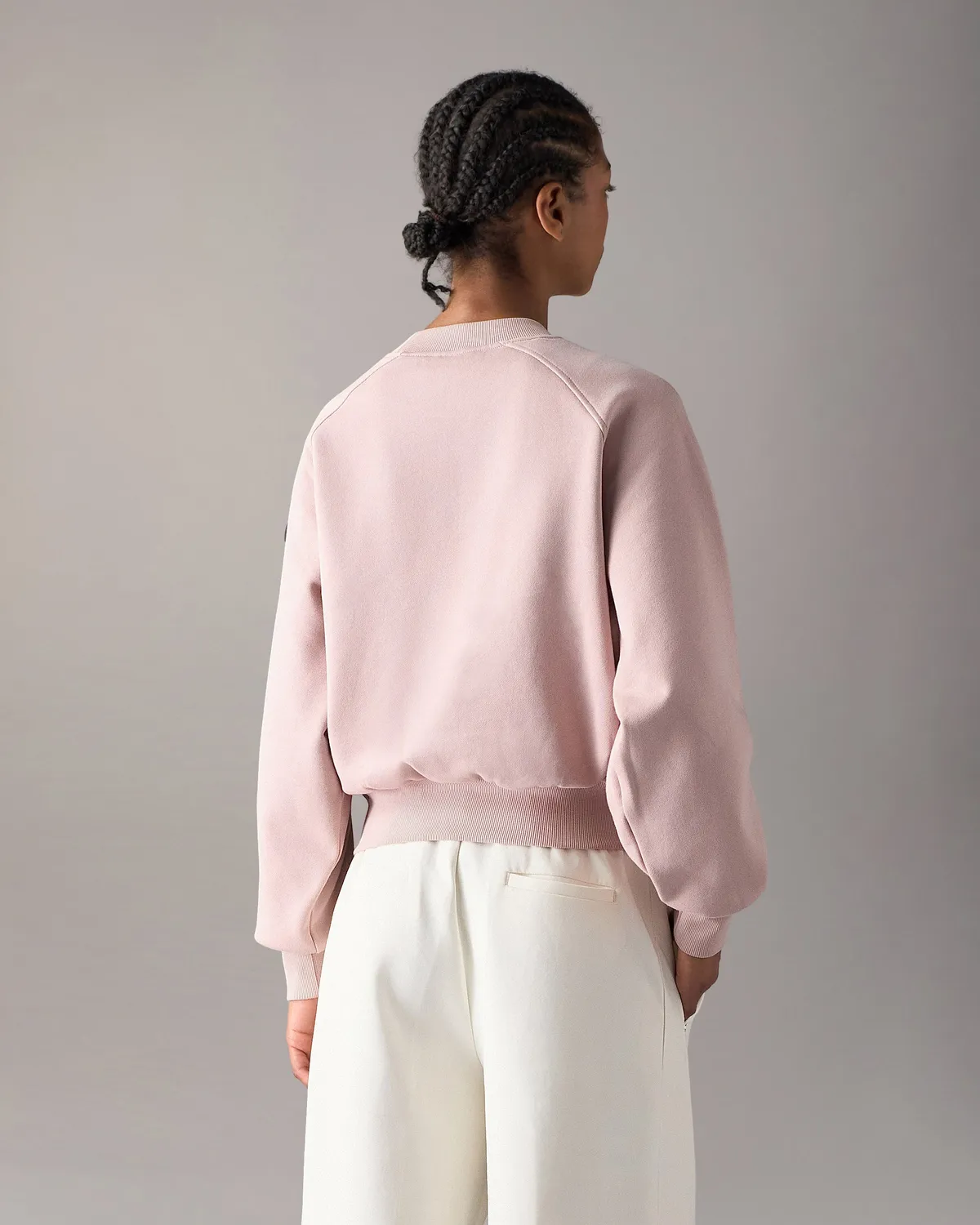 Moose Knuckles YYZ sweat col rond rosewood