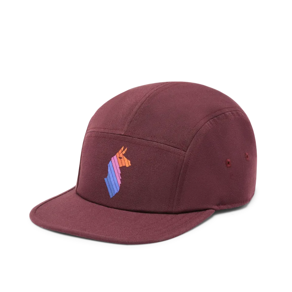 Cotopaxi Llama Stripes casquette 5-panel bordeaux