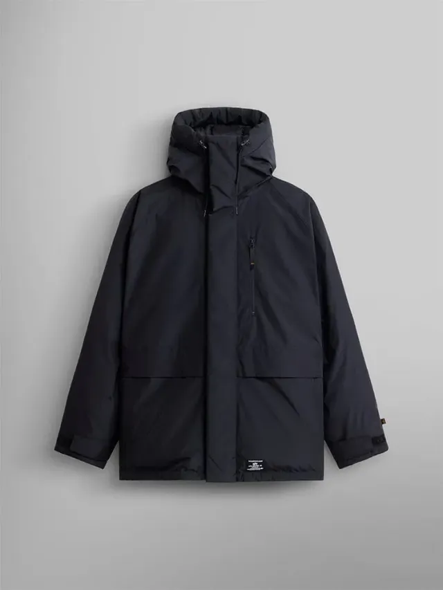 Alpha Industries Raglan Parka parka noir grand froid