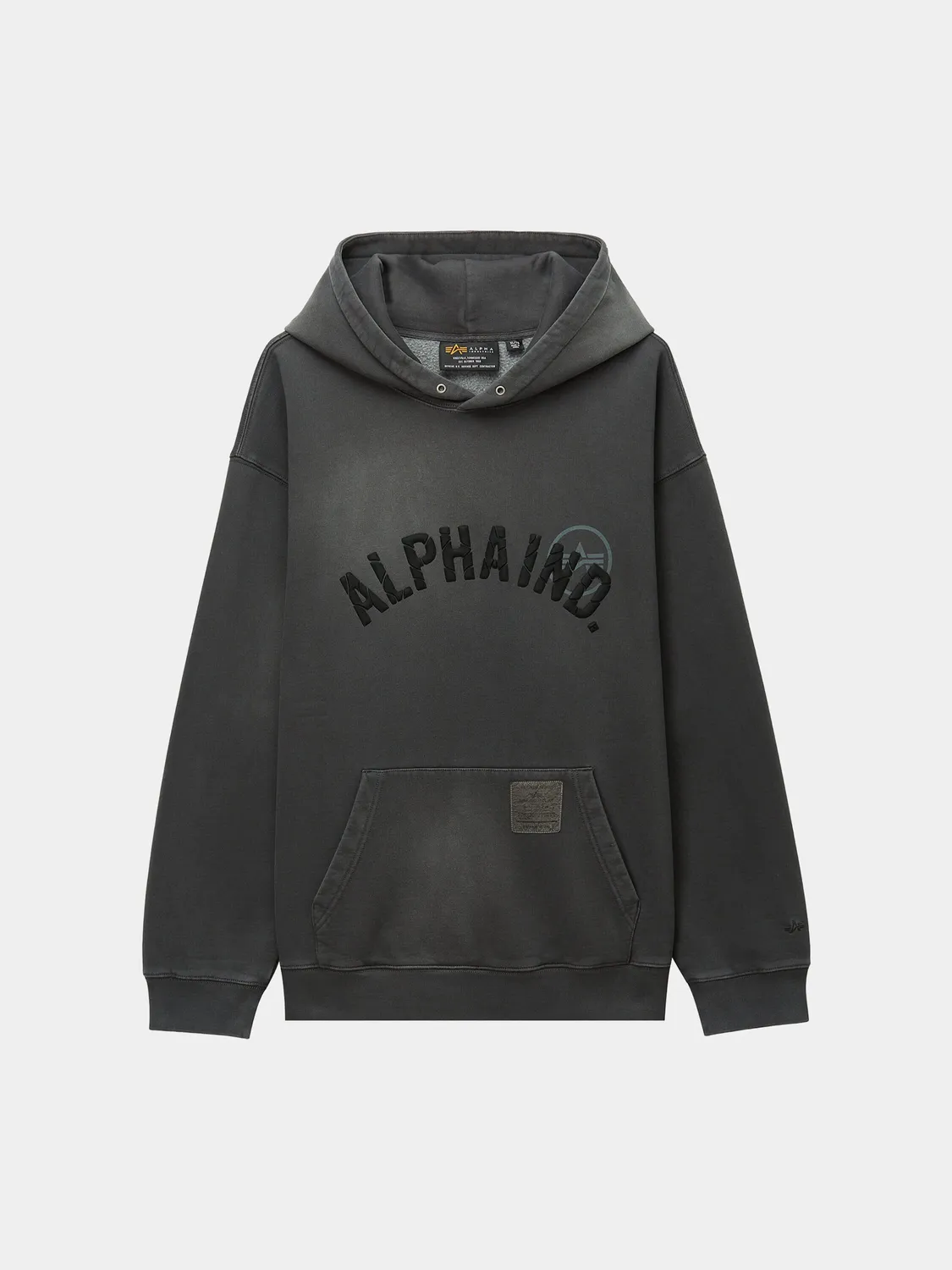 Alpha Industries UNFRM Washed hoodie sweat délavé