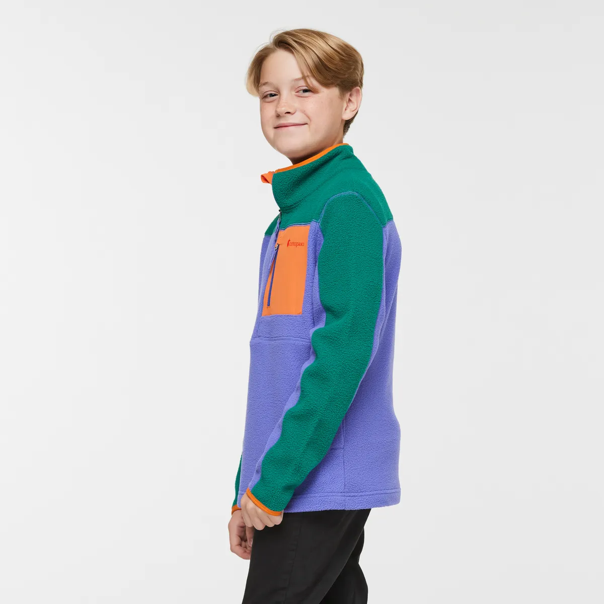 Cotopaxi Abrazo veste polaire enfant demi-zip recyclée