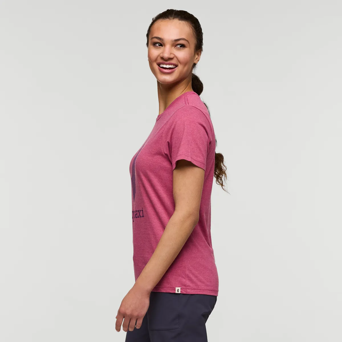 Cotopaxi Llama t-shirt femme Sangria coton bio