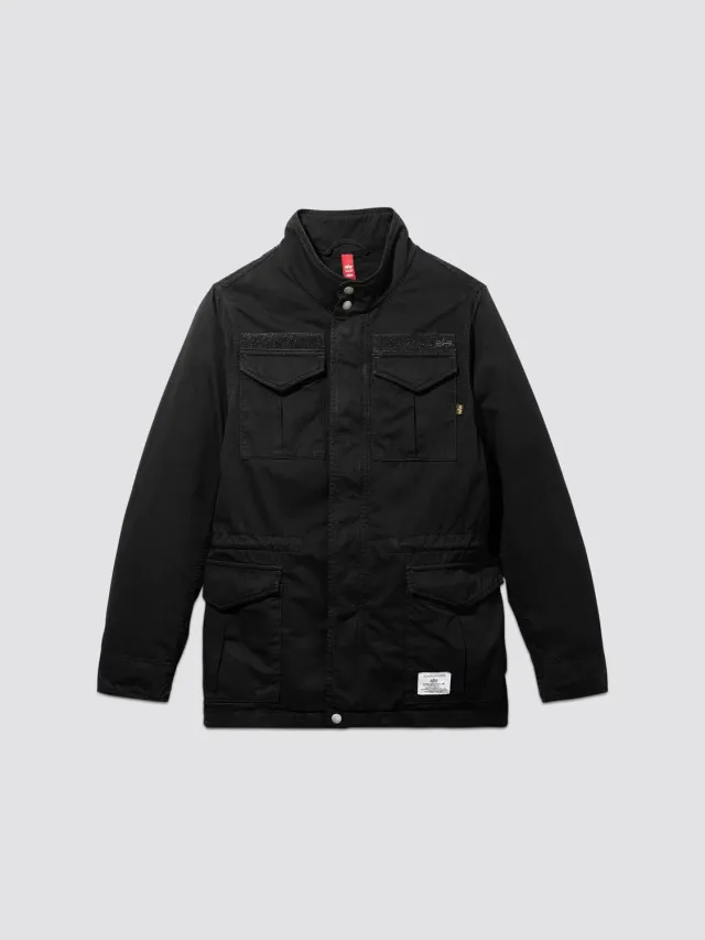 Alpha Industries M-65 Mod veste field noire coton