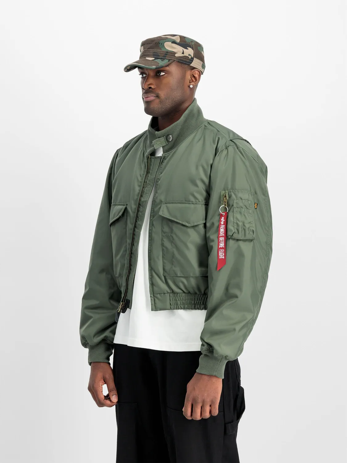 Alpha Industries G-8 WEP 1973 bomber heritage sage