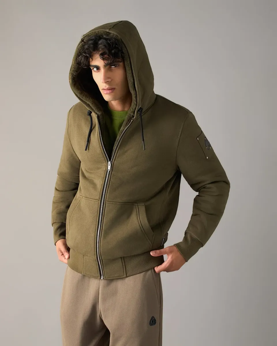 Moose Knuckles Classic Bunny hoodie Combat molleton