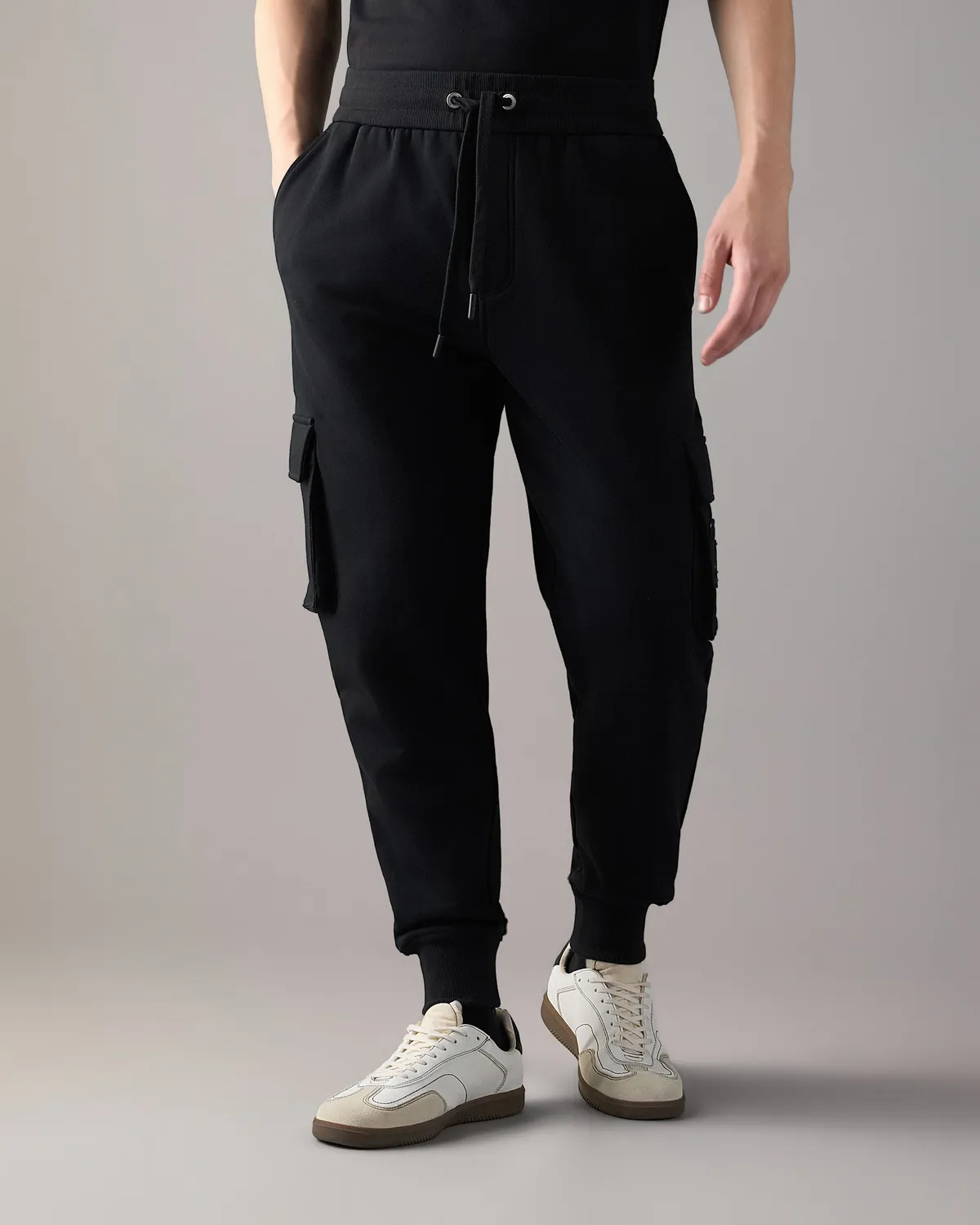 Moose Knuckles Hartsfield Cargo jogging noir poches cargo