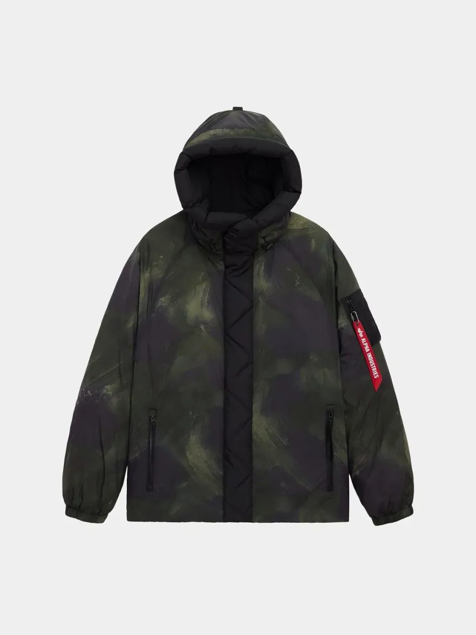 Alpha Industries Sheer Puffer parka homme olive camo duvet