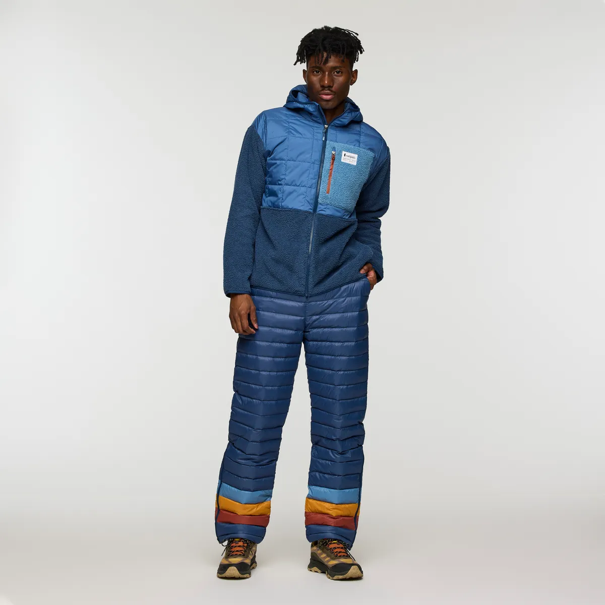 Cotopaxi Trico Hybrid veste homme Deep Sea polaire