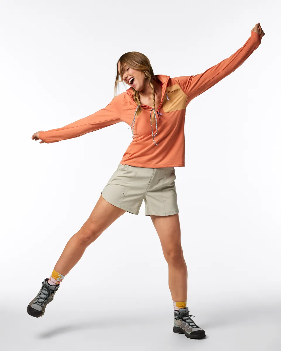 Cotopaxi Otero polaire femme Tide Pool demi-zip