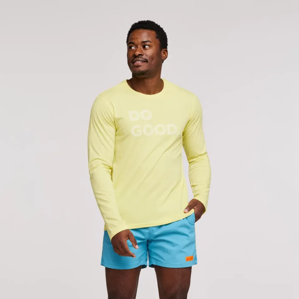 Cotopaxi Do Good t-shirt homme manches longues lemonade