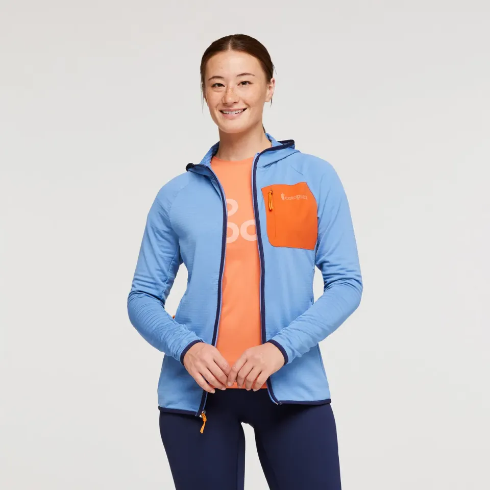 Cotopaxi Otero veste polaire femme à capuche graphite