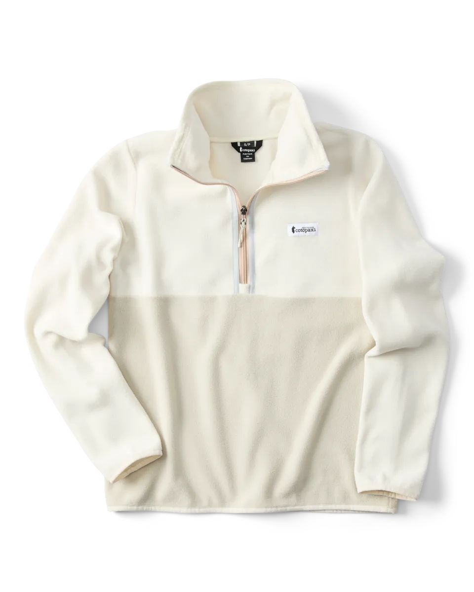 Cotopaxi Amado pull polaire femme Surf demi-zip