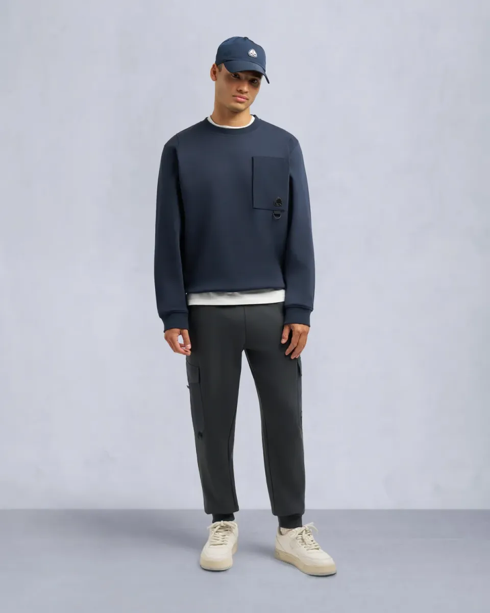 Moose Knuckles Dalon Cargo joggers noirs poches
