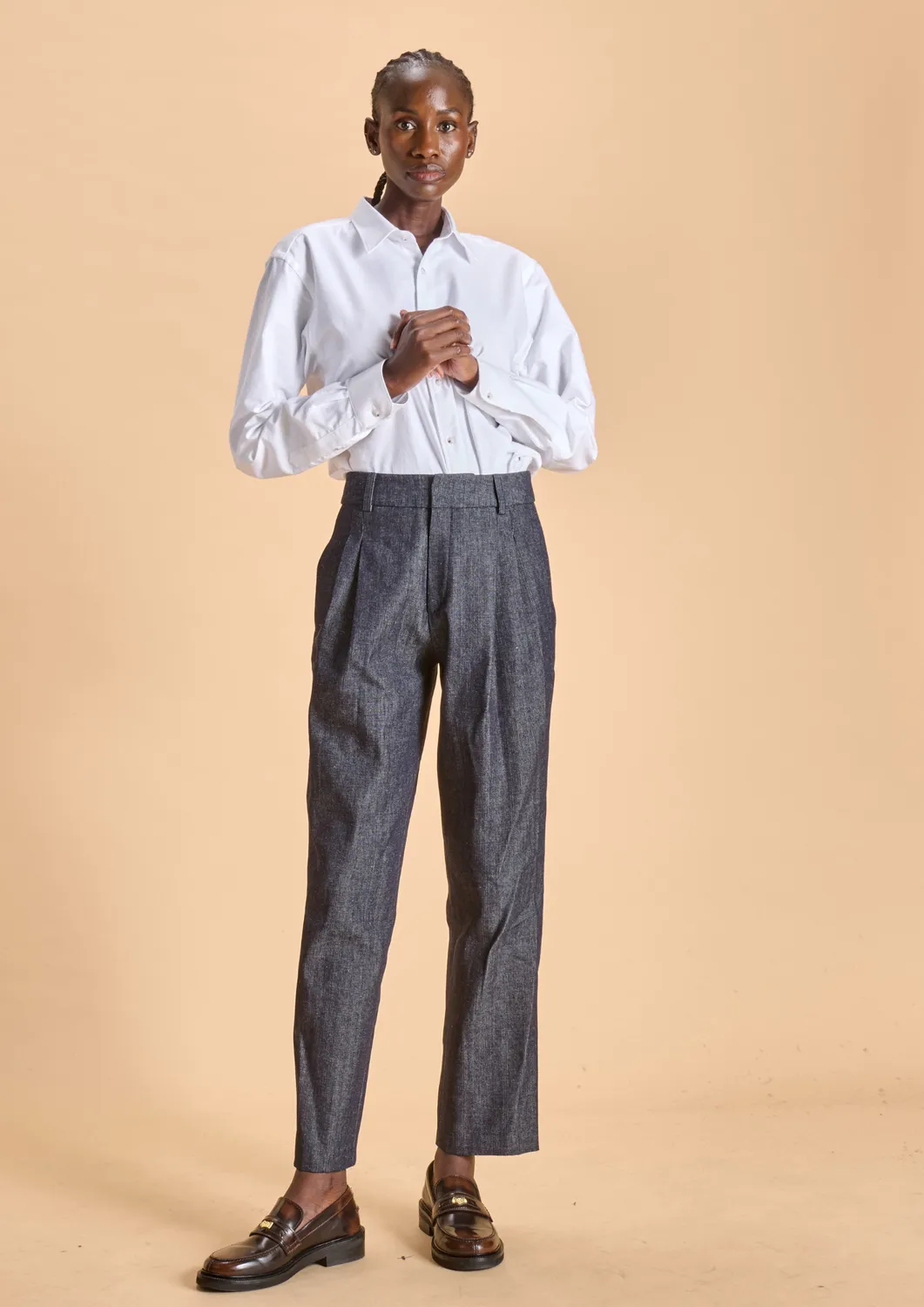 Soubacq Kyoto pantalon jean femme indigo