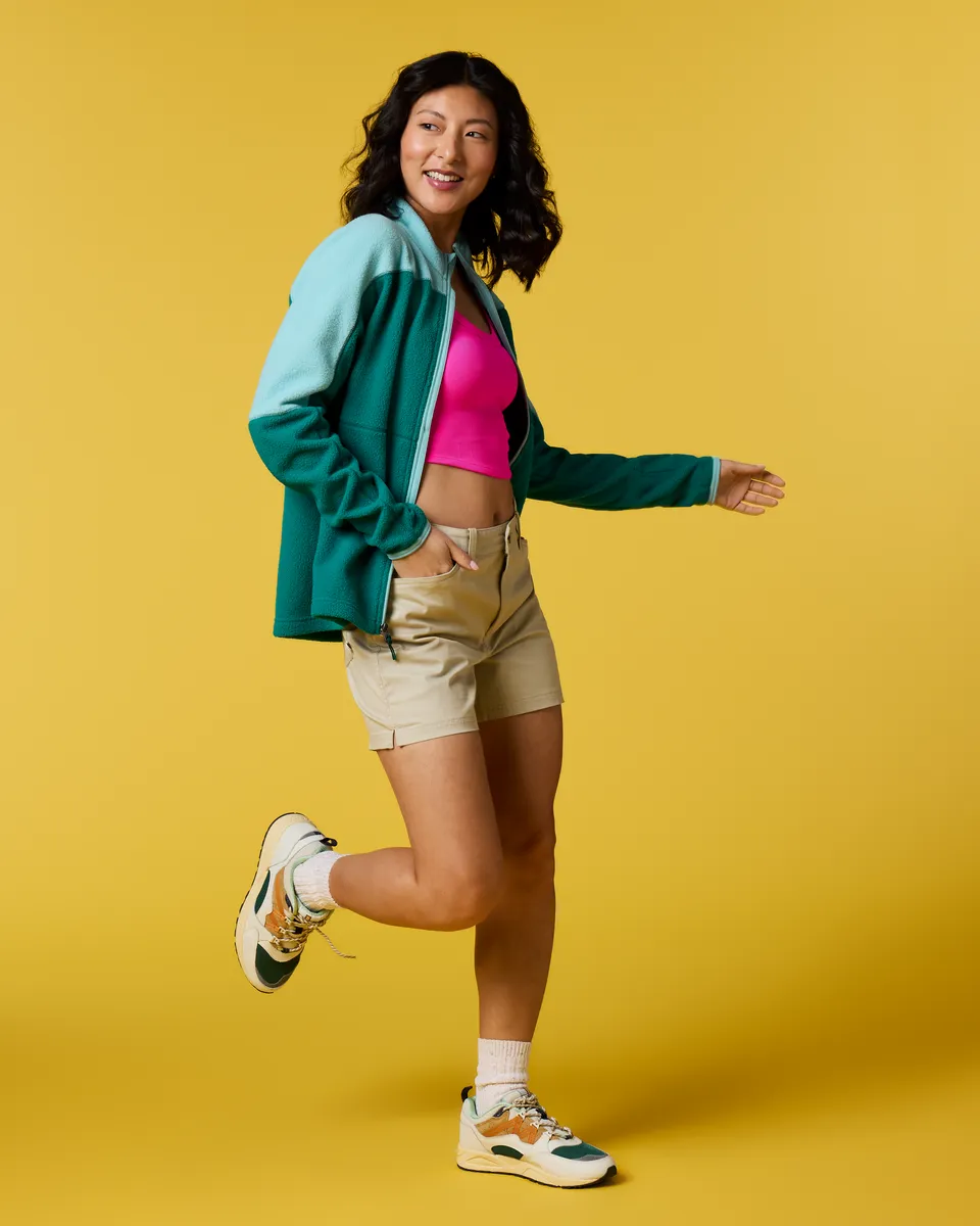 Cotopaxi Ambato short femme Mineral coton stretch