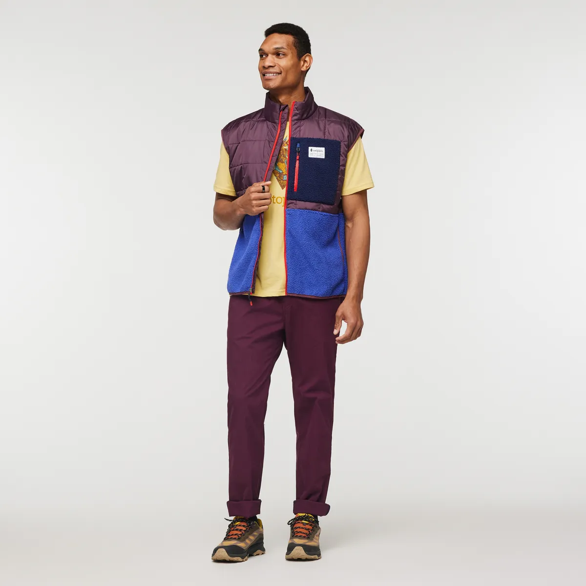 Cotopaxi Trico Hybrid Gilet homme Wine isolant